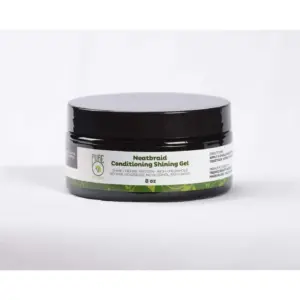 PureO Natural Neatbraid Conditioning Shining Hair Gel | 8oz | 8 Ounce