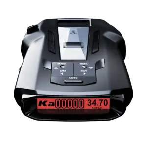 Cobra RAD 700i Laser Radar Detector | Premium Detection Range | AutoLearn Intelligence | Advanced Filtering | Apple CarPlay and Android Auto | Front and Rear Detection