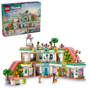 LEGO Friends Heartlake City Shopping Mall Toy | Building Kit with Mini-Doll Accessories for Kids to Build Social Skills & Play Together | Gift Set for 8 Year Old Kids | Girls & Boys | 42604