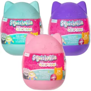 Squishmallows Soft Collectible Stuffed Animals and Plush Toy | 3.00 x 3.00 x 3.00 | 3 Count | Update