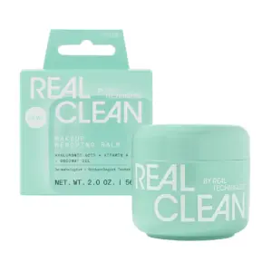Real Techniques Real Clean Face Erase Makeup Removing Balm | Hydrating | for Adults 0.2 fl. Ounce. Jar