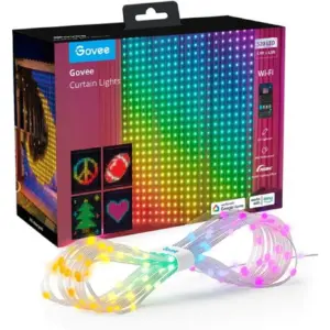 Govee Curtin Lights 520 LED Wifi Model | Corded Electric