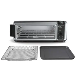 Ninja Foodi 6-Inch-1 Digital Air Fry Oven | Air Fryer | Convection Oven | Toaster | with Digital Crisp Control Technology | Compact Size | Stainless | SP080