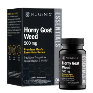 Nugenix Essentials Horny Goat Weed | Premium Performance Men's Essentials | 30 Count | 1