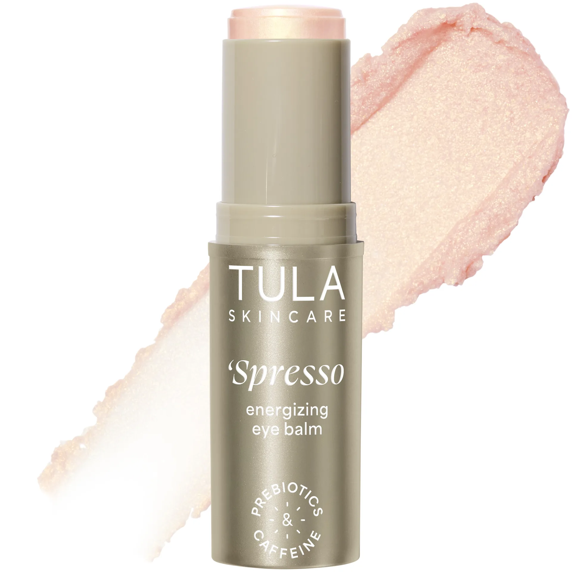 TULA Skin Care Gold Glow + Get It Cooling and Brightening Eye Balm | 0.35 Ounce