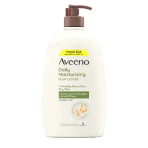Aveeno Daily Moisturizing Body Lotion & Facial Moisturizer for Face | Body & Dry Skin | 33 Ounce | Lotions