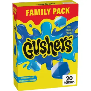 Gushers Fruit Flavored Snacks | 20 Pouches | Family Pack | 16 Ounce | 16.000 Ounce