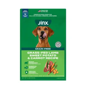 Jinx Lamb | Sweet Potato | and Carrot Dry Dog Food | Grain Free | 4lb. Bag