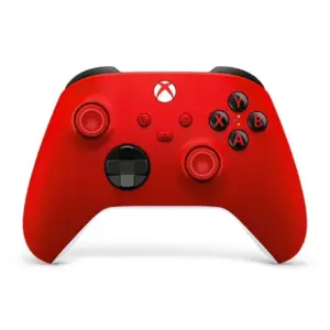 Microsoft Xbox Wireless Controller | Pulse Red – for Xbox Series X | S | Xbox One | Pieces | & Cloud-Enabled Devices