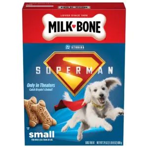 Milk Bone Original Dog Biscuits | Small Dog Treats | Limited Edition Superman Movie Box | 24 Ounce
