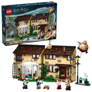 LEGO Harry Potter Privet Drive: Aunt Marges Visit Kids Toy | Buildable Book Nook & Room Decor for Boys & Girls | Ages 8+ | Collectible Harry Potter Minifigure | Birthday Gift Idea | 76451
