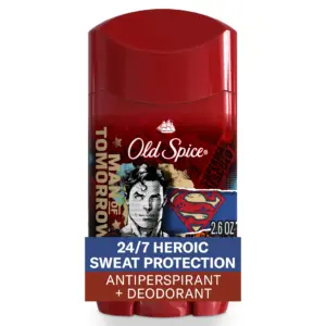 Old Spice Antiperspirant & Deodorant for Men | 24/7 Freshness | Long Lasting Sweat & Odor Protection | Smell like a Hero | Superman | Bright Citrus & Cosmos Scent | 2.6oz