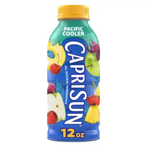 Capri Sun Pacific Cooler Mixed Fruit Flavored Juice Drink Blend from Concentrate | 12 fl Ounce Bottle | Liquids | Single