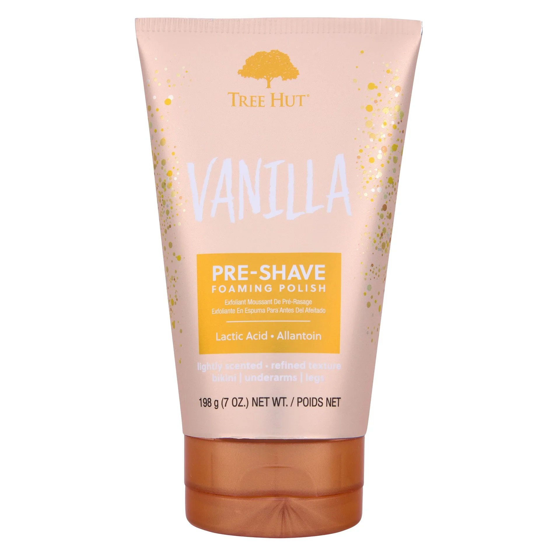 Tree Hut Vanilla Exfoliating Pre-Shave Foaming Polish | 7 Ounce