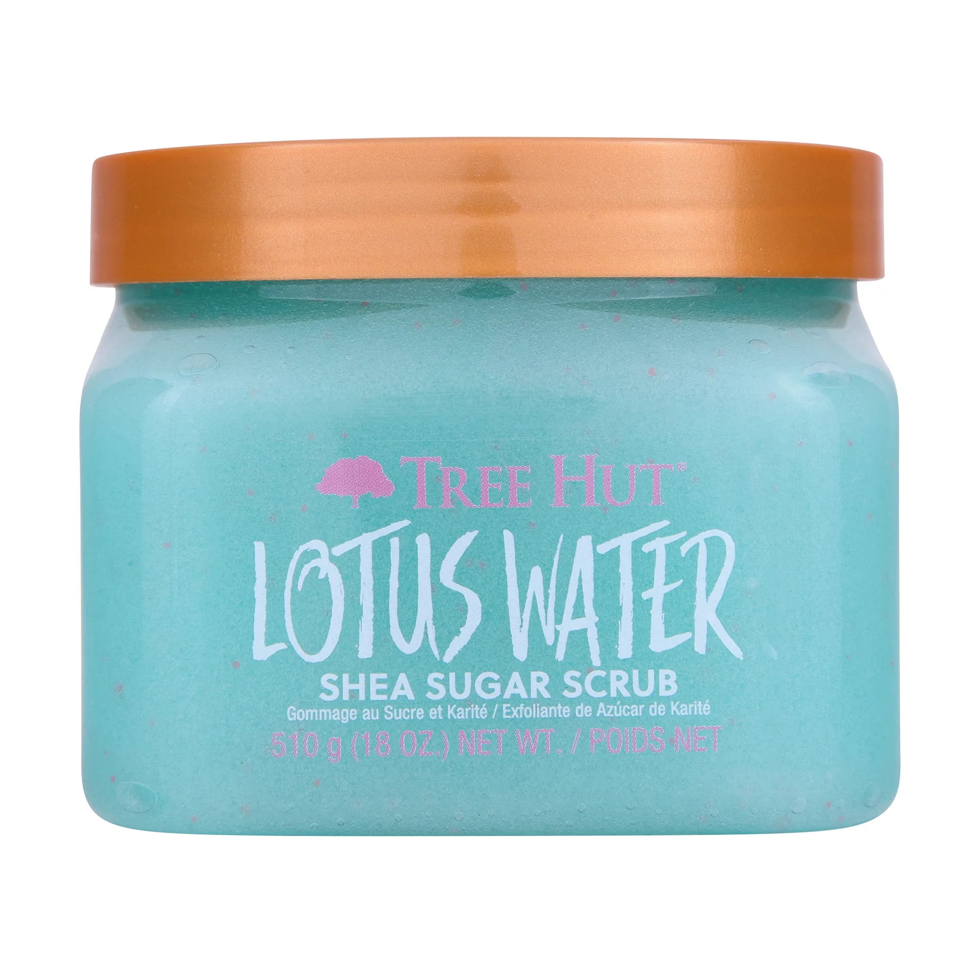 Tree Hut Lotus Water Shea Sugar Body Scrub | 18 Ounce