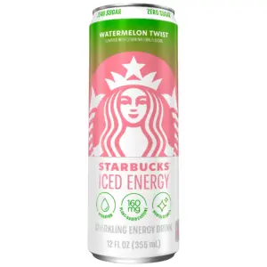 Starbucks Iced Energy Watermelon Twist 12 fl Ounce Can | Single | Watermelon Twist