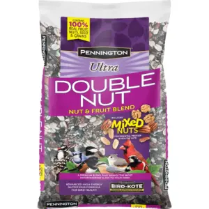 Pennington Ultra Double Nut and Fruit Blend | Wild Bird Seed and Feed | 10 lb. | 1 Pack | Dry | Single | 10 lbs