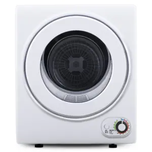 EUHOMY 2.6 Cu.ft Large Capacity Portable Dryer | 1400W Energy-Efficient and Quiet Drying for Apts | Dorms and RVs