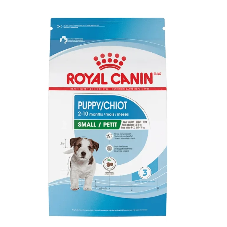 Royal Canin Size Health Nutrition Puppy Small Breed Chicken Recipe Dry Dog Food 14 lb (Premium Edition)
