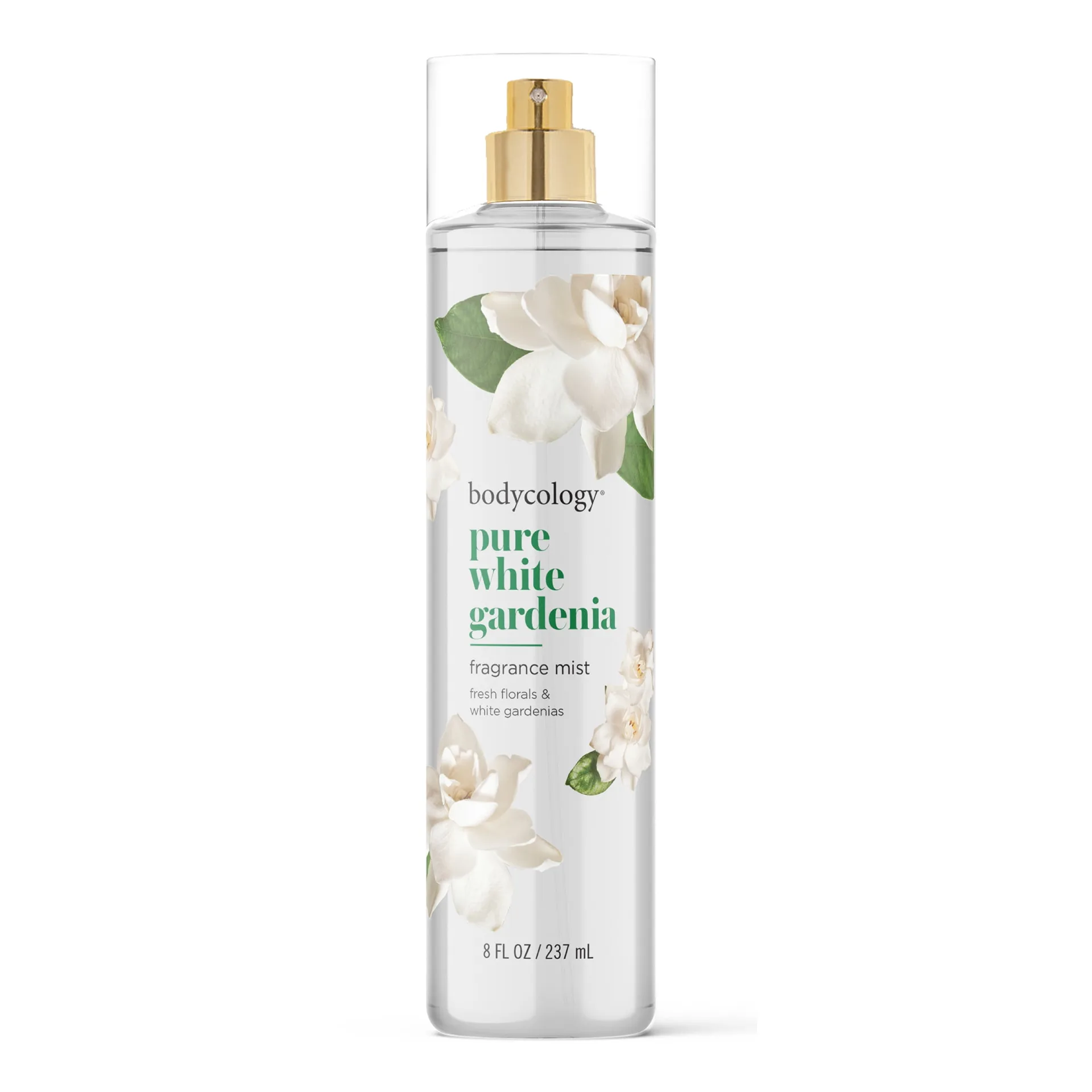 Bodycology Fragrance Body Mist | Pure White Gardenia | 8 fl Ounce