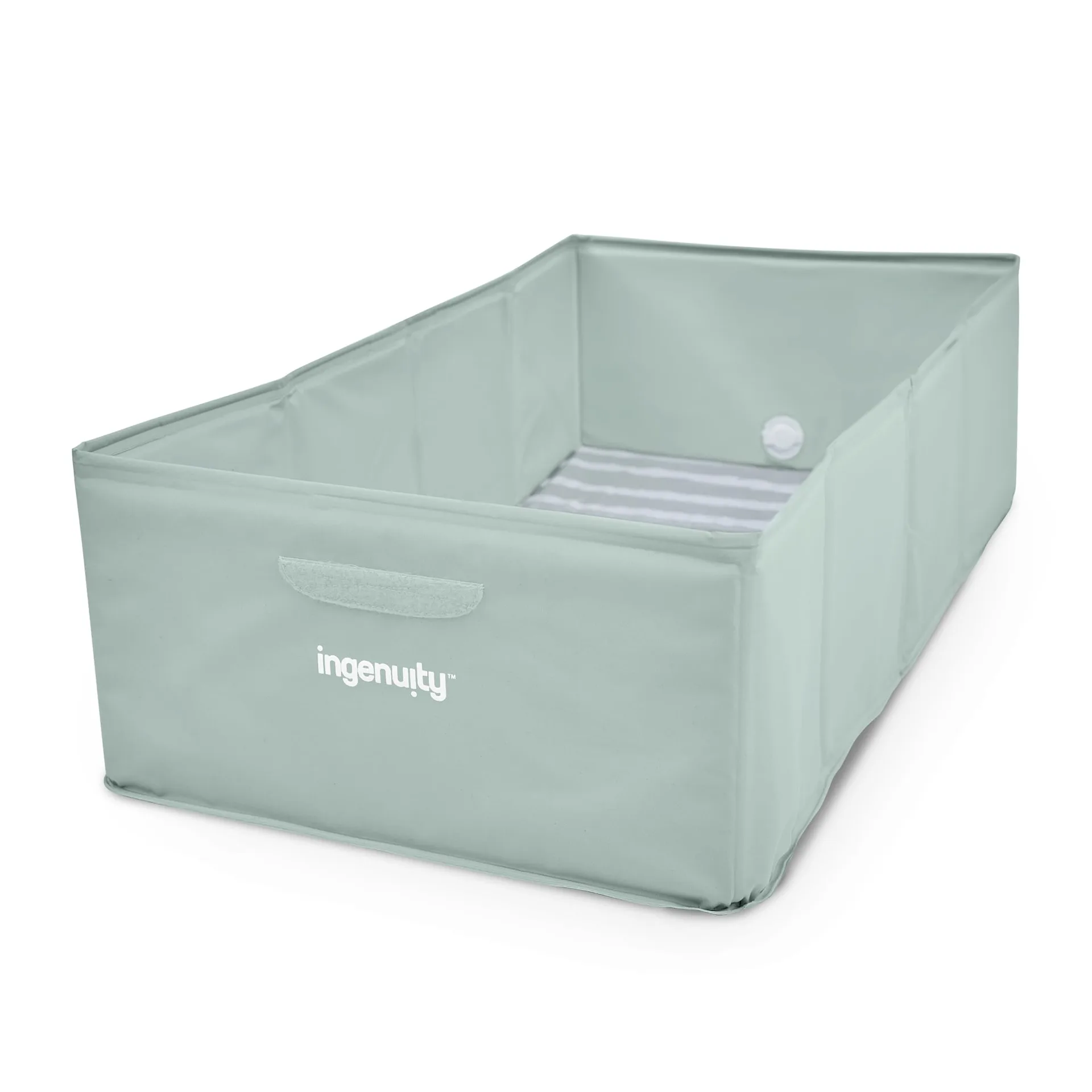 Ingenuity Tuckaway Toddler Tub | Converts Shower to Tub | Folds to Store | 12M-5Y