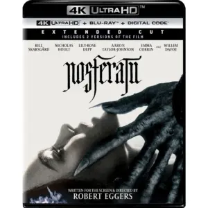 Nosferatu (4K Ultra HD + Blu-ray + Digital Copy) | Horror | Universal