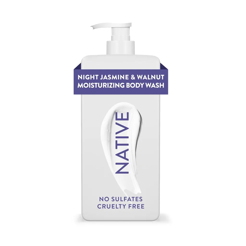 NATIVE Night Jasmine and Walnut Moisturizing Body Wash 18oz | 1 | 18 fl Ounce