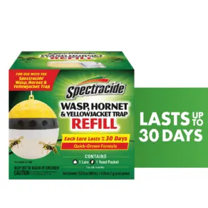 Spectracide Wasp | Hornet & Yellowjacket Trap Refill | 1 Count | 13.5 fl Ounce
