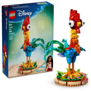 LEGO Disney Moana 2 Heihei | Building Toy for Kids | Girls and Boys | Ages 9+ | Moana and Disney Toy for Fans | Gift Idea for Birthday | 43272