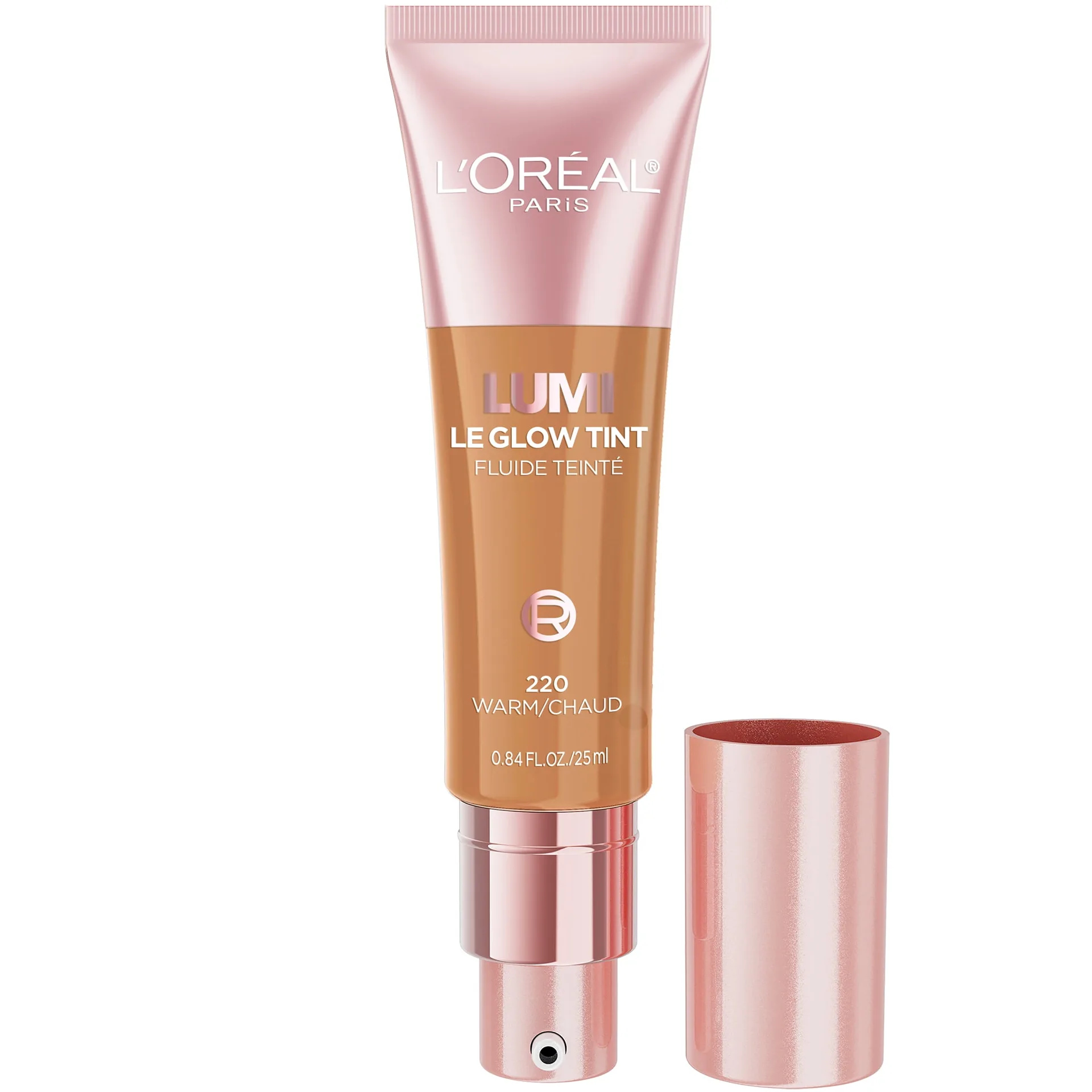 L'Oreal Paris Lumi Le Glow Skin Tint Foundation Makeup | 230 Neutral | 0.85 fl Ounce