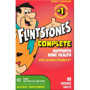 Flintstones Complete Chewable Kids Vitamins ages 2+ | 90 Count