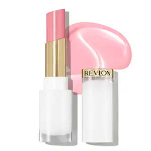 Revlon Super Lustrous Glass Shine Tinted Lip Balm | 002 Pink Flip | 0.11 Ounce