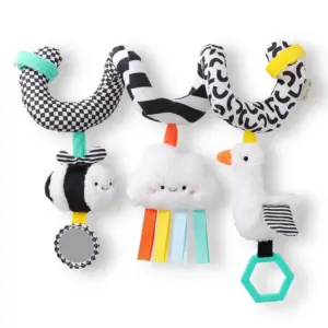 Itzy Bitzy Spiral High Contrast Car Seat & Stroller Toy