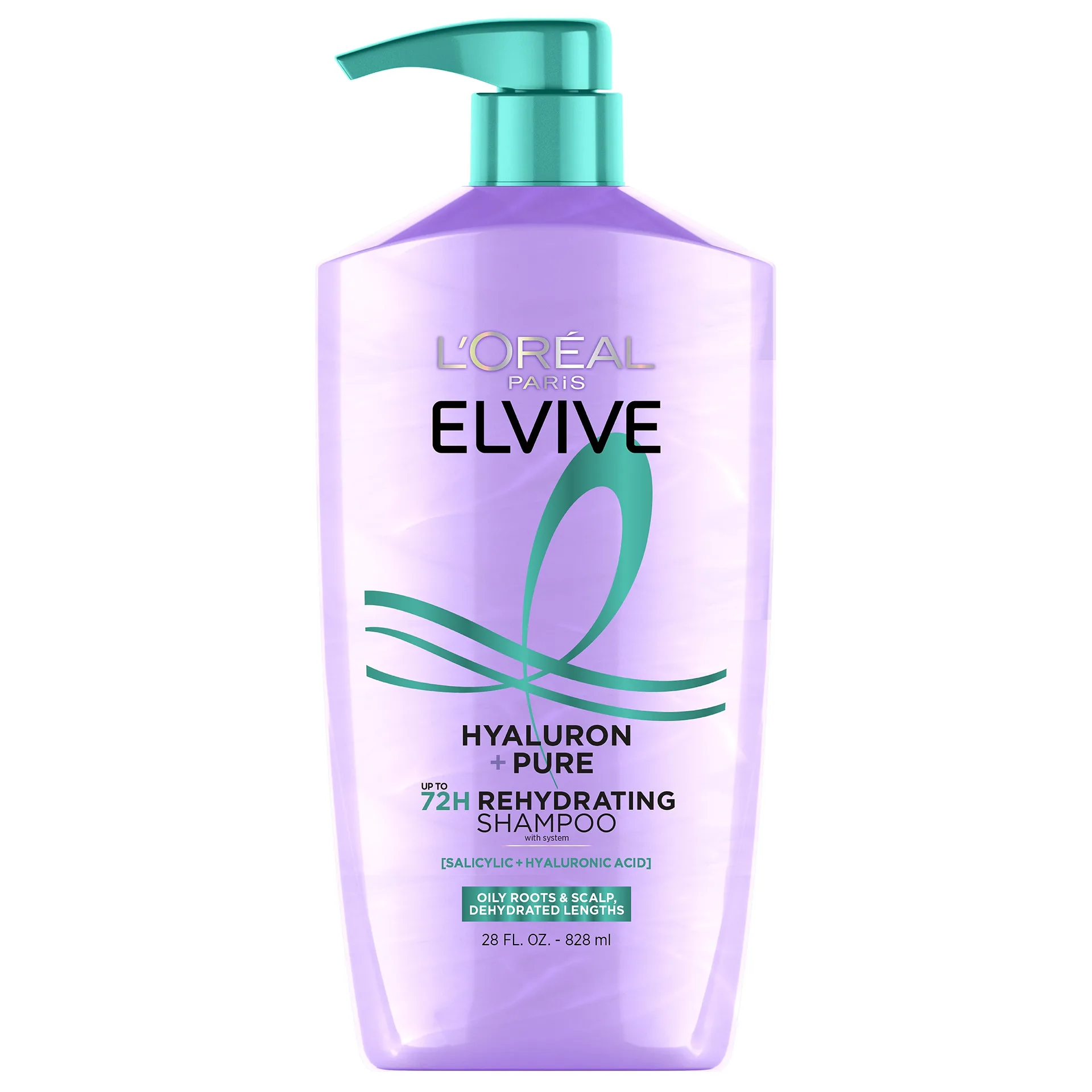L'Oreal Paris Elvive Hyaluron Pure Conditioner | 28 fl Ounce (Pack of 2)