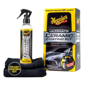 Meguiar's Ultimate Ceramic Coating Kit | Ceramic Protection | Includes Premium Microfiber Towels | Single