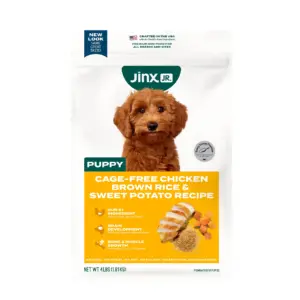 Jinx Jr. Puppy Cage-Free Chicken | Brown Rice and Sweet Potato Dry Dog Food | 4 lb. Bag | 1
