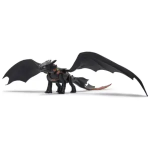 Dreamworks Dragons | How to Train Your Dragon | Ultimate Plasma Blast 25-inch Toothless Figure