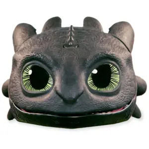 Dreamworks Dragons | How To Train Your Dragon | Electronic Blast and Roar Toothless Mask (Unisex)