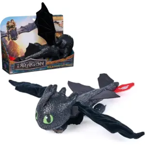 How to Train Your Dragon 12 Hug & Glide Toothless Plush