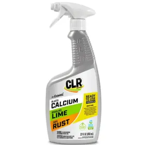 CLR Calcium Lime & Rust Remover EPA Safer Choice 22 Ounce Spray