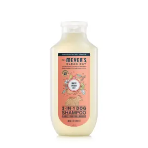 Mrs. Meyer's Clean Day 3 Inch 1 Dog Shampoo | White Peach Scent | 14oz