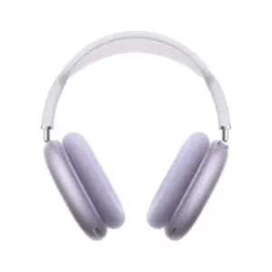 Restored Apple AirPods Max Wireless Over-Ear Headphones | Pro-Level Active Noise Cancellation | Transparency Mode | Personalized Spatial Audio | USB-C Charging | Bluetooth Headphones for iPhone | Purple