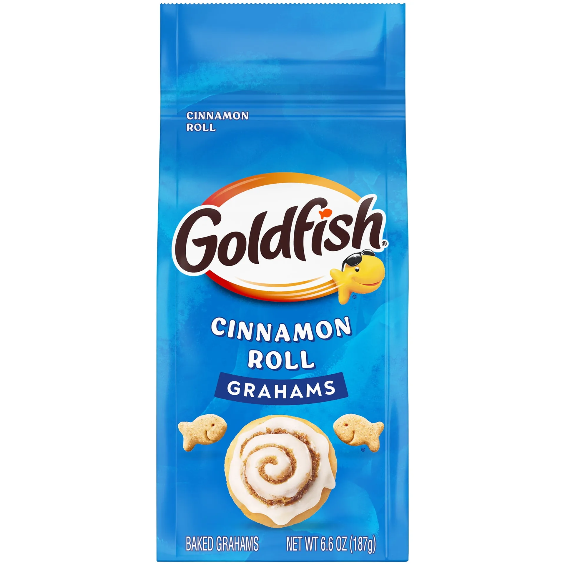 Goldfish Grahams Strawberry Shortcake Flavored Baked Snack Crackers | 6.6 Ounce Bag