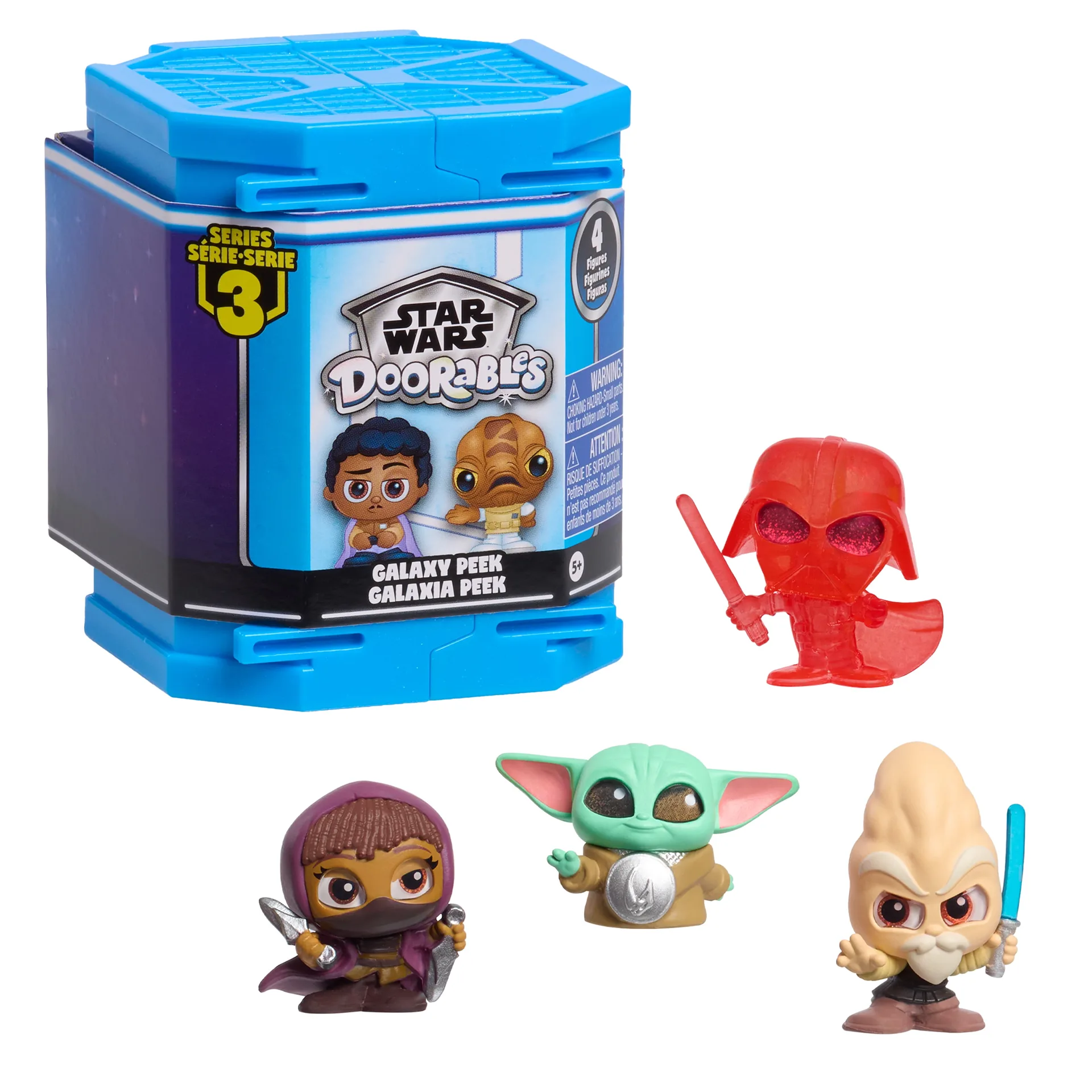 STAR WARS Doorables Galaxy Peek Series 3 | 1.5-inch Figures | Surprise Collectible Figures