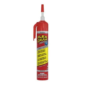 Flex Caulk All Purpose Clear 9 Ounce Pressurized Can | Trigger Flow Nozzle | No Caulk Gun Needed