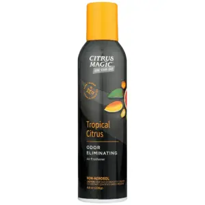 Citrus Magic On The Go Air Freshener Spray for Auto | Tropical Citrus | 8 Ounce | 2-Count