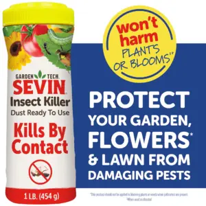 Sevin Garden Insect Killer Ready to Use Dust | 1 Pound Can | 1 lbs