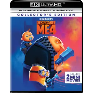 Despicable Me 4 (4K Ultra HD + Blu-ray + Digital Copy) | Universal Studios | Kids and Family