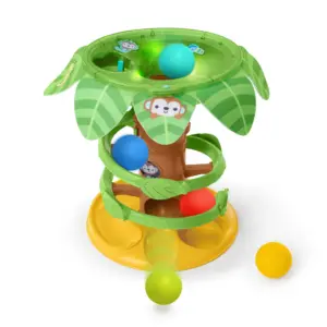 Bright Starts Tropical Twirl Ball Play Toy | Unisex | Multicolor | Ages Infant to Toddler