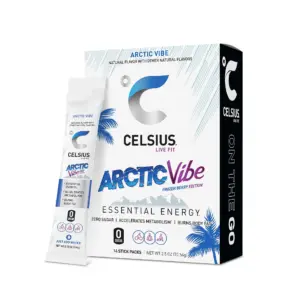 CELSIUS On The Go Energy Drink Mix | Arctic Vibe (14 Stick Pack)